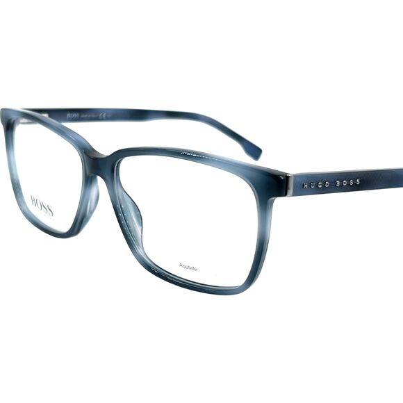 Hugo Boss 1300 U Mens Eyeglass Frame 0JBW Blue Havana - Picture 2 of 6